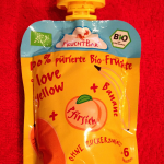 Verpackung FruchtBar "100% pürierte Früchte"